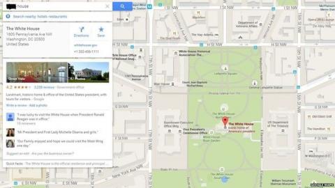 "مقلب" يسخر من البيت الأبيض على خرائط جوجل