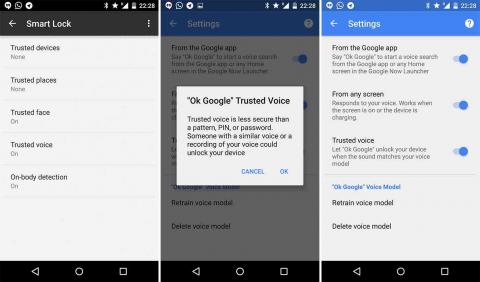 Google ... تطلق ميزة Trusted Voice الأمنية لفتح هواتف اندرويد بالصوت