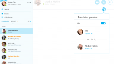 هكذا تُفعّل الترجمة العربية الفورية في سكايب