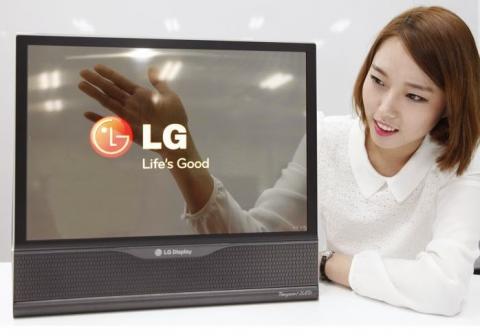 LG ... تنتهي من تطوير شاشات شفافة