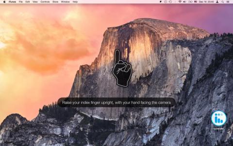 تحكم بحاسوب Mac ... عبر حركة اليد أمام الكاميرا
