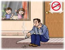 لا تدخنوا أمام أطفالكم لتجنيبهم أمراض القلب