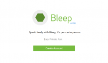 إطلاق نسخة من تطبيق المحادثات المشفرة Bleep لنظام iOS .. ودعمه بميزة الرسائل الم